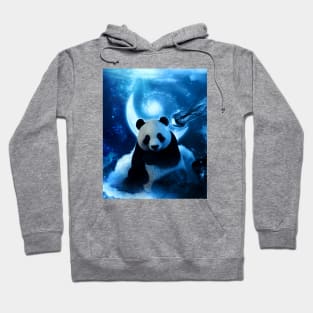 Dreamy Blue - Panda Hoodie